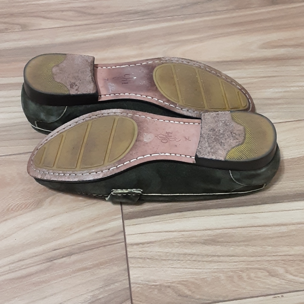 Cole Haan suede loafers size 7AA. - Picture 6 of 6